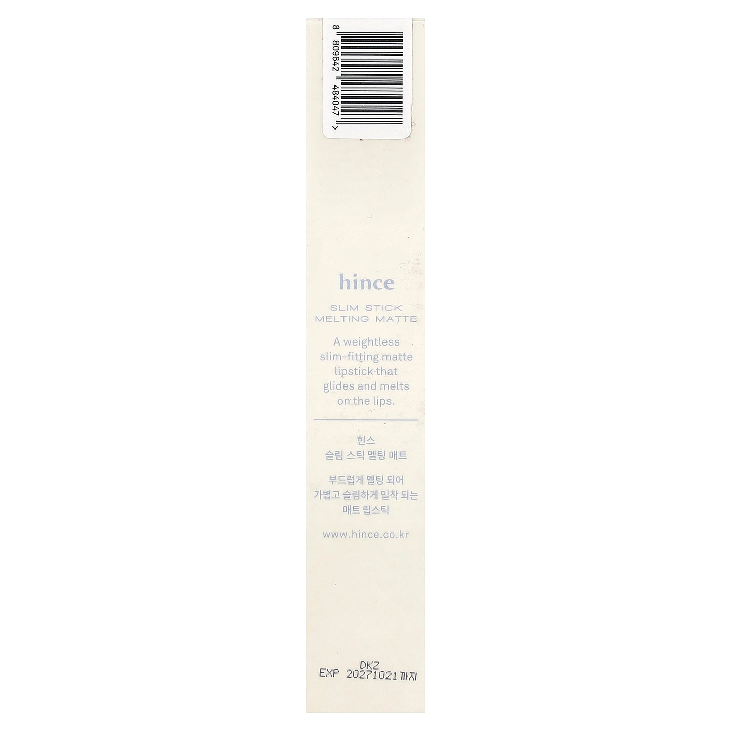 Hince, Slim Stick Melting Matte, SM004 Momentary, 0.05 oz (1.6 g)