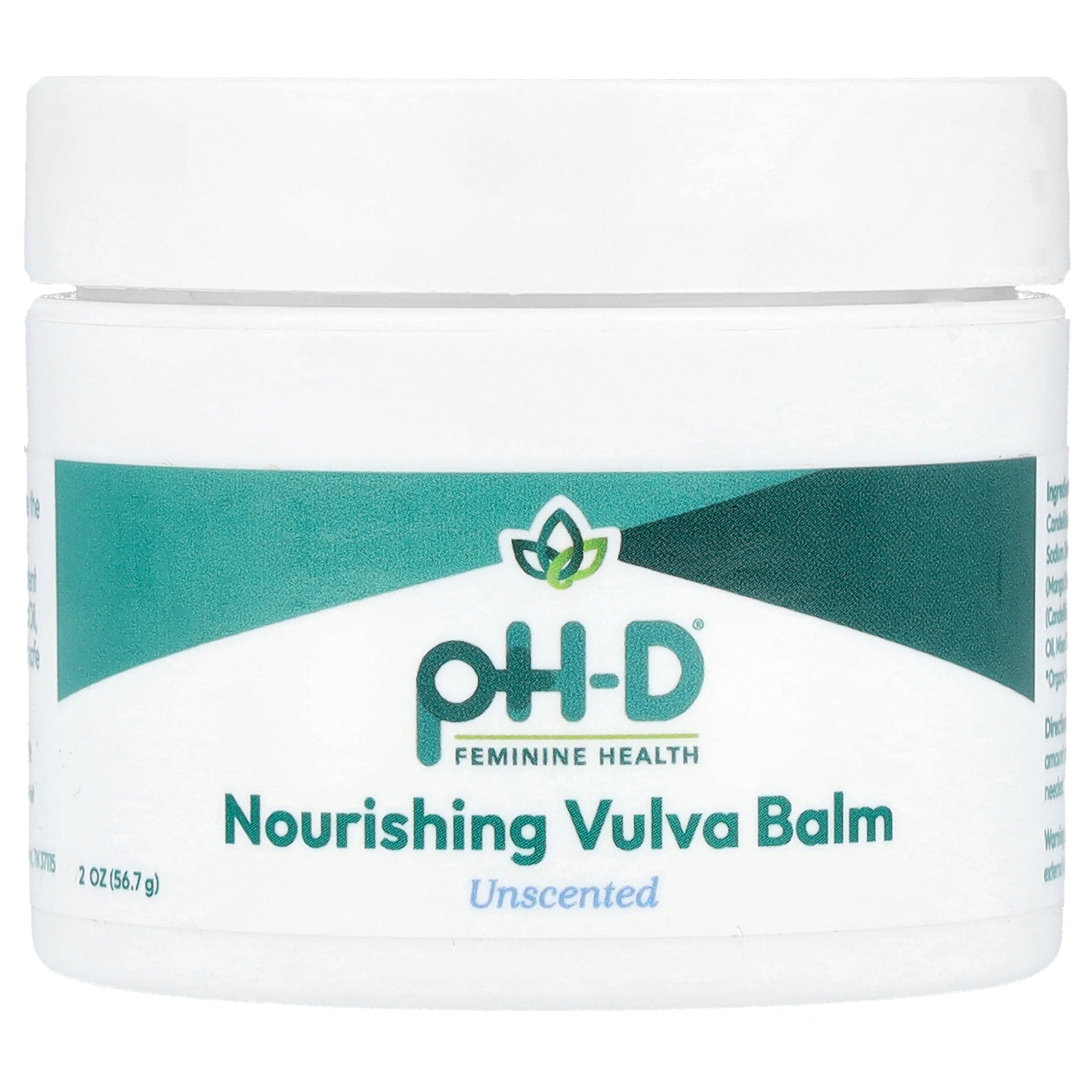 pH-D Feminine Health, Nourishing Vulva Balm, Unscented, 2 oz (56.7 g)