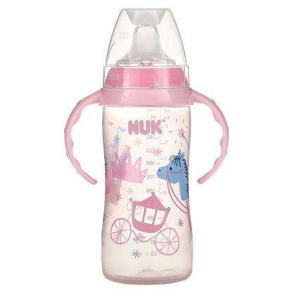 NUK, Large Learner Cup, 8+ Months, Princess/Pink, 10 oz (300 ml)