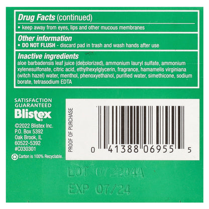 Stridex, Sensitive with Aloe, Alcohol Free, 55 Soft Touch Pads