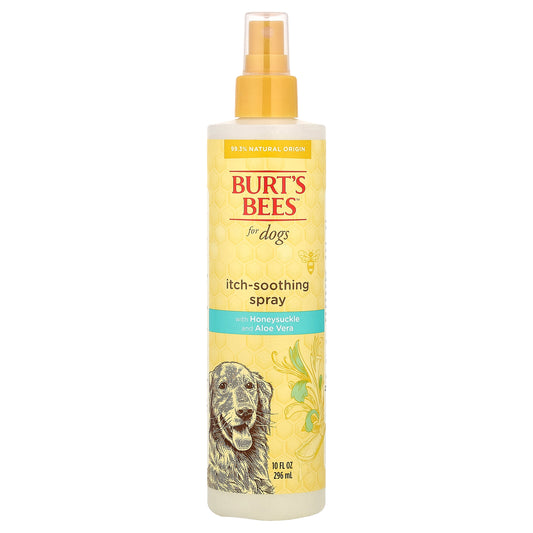 Burt's Bees, Itch-Soothing Spray For Dogs with Honeysuckle and Aloe Vera, 10 fl oz (296 ml)