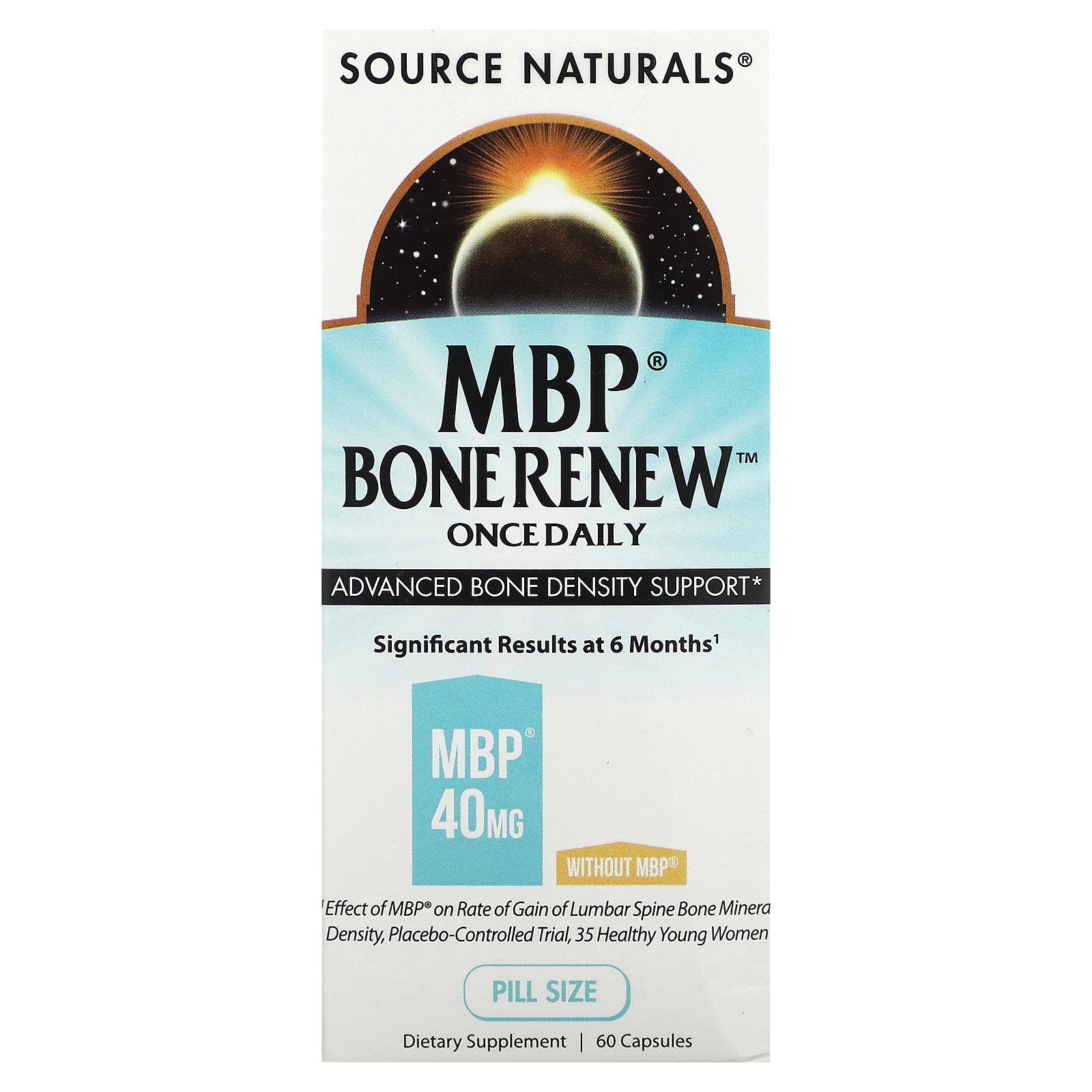 Source Naturals, MBP Bone Renew, 60 Capsules