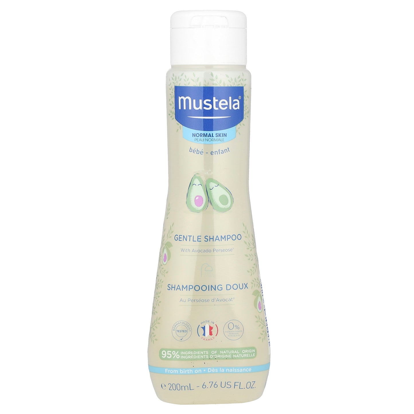 Mustela, Gentle Shampoo, 6.76 fl oz (200 ml)