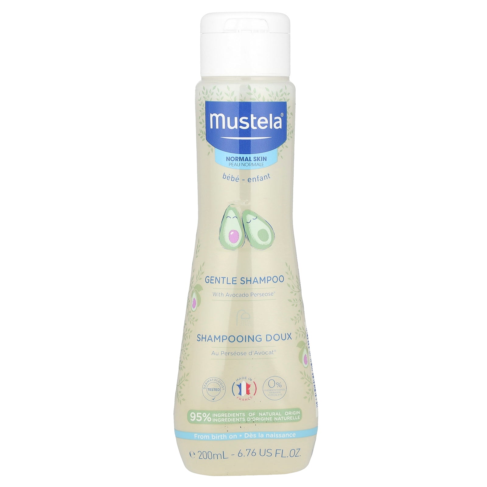 Mustela, Gentle Shampoo, 6.76 fl oz (200 ml)
