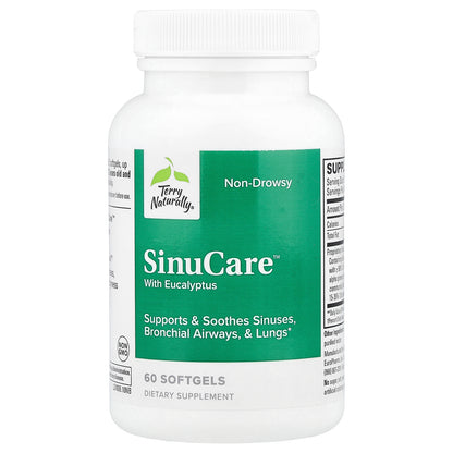 Terry Naturally, SinuCare™ with Eucalyptus, 60 Softgels