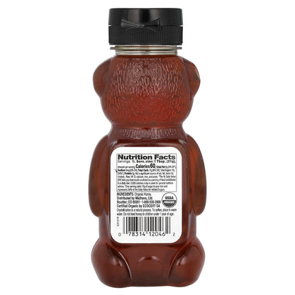 Madhava, Organic Amber Honey, Unfiltered, 12 oz (340 g)