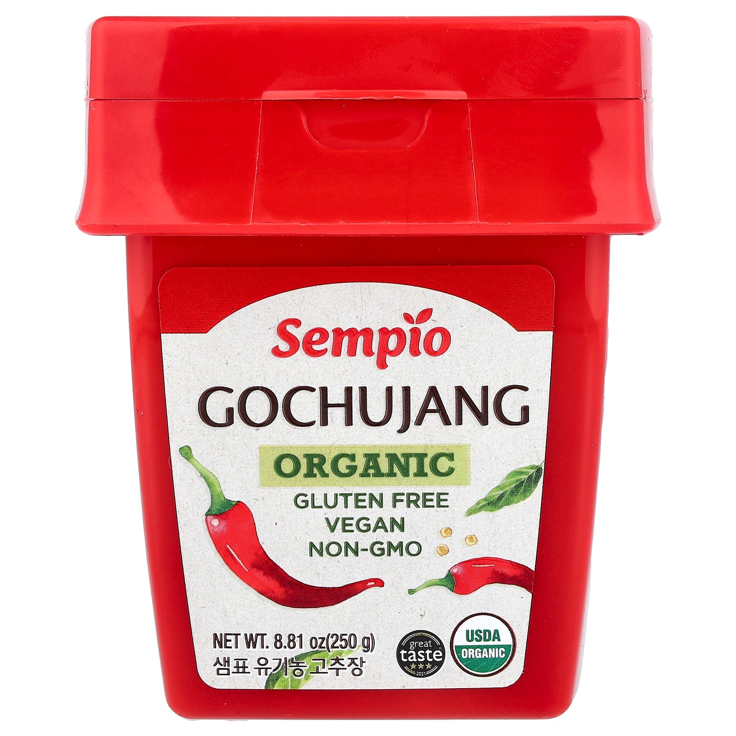 Sempio, Organic Gochujang, 8.81 oz (250 g)