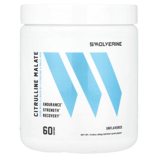 Swolverine, Citrulline Malate, Unflavored, 10.58 oz (300 g)