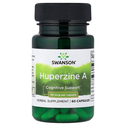 Swanson, Huperzine A, 50 mcg, 60 Capsules
