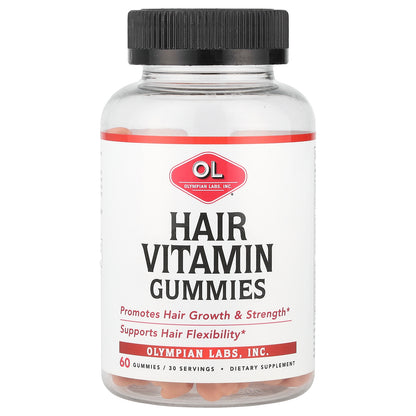 Olympian Labs, Hair Vitamin Gummies, 60 Gummies