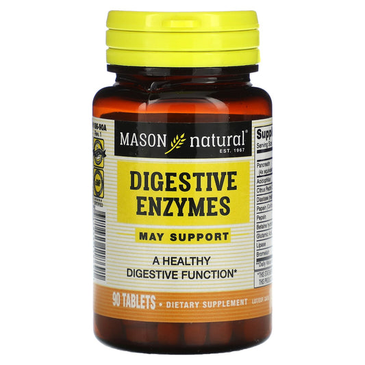 Mason Natural, Digestive Enzymes, 90 Tablets