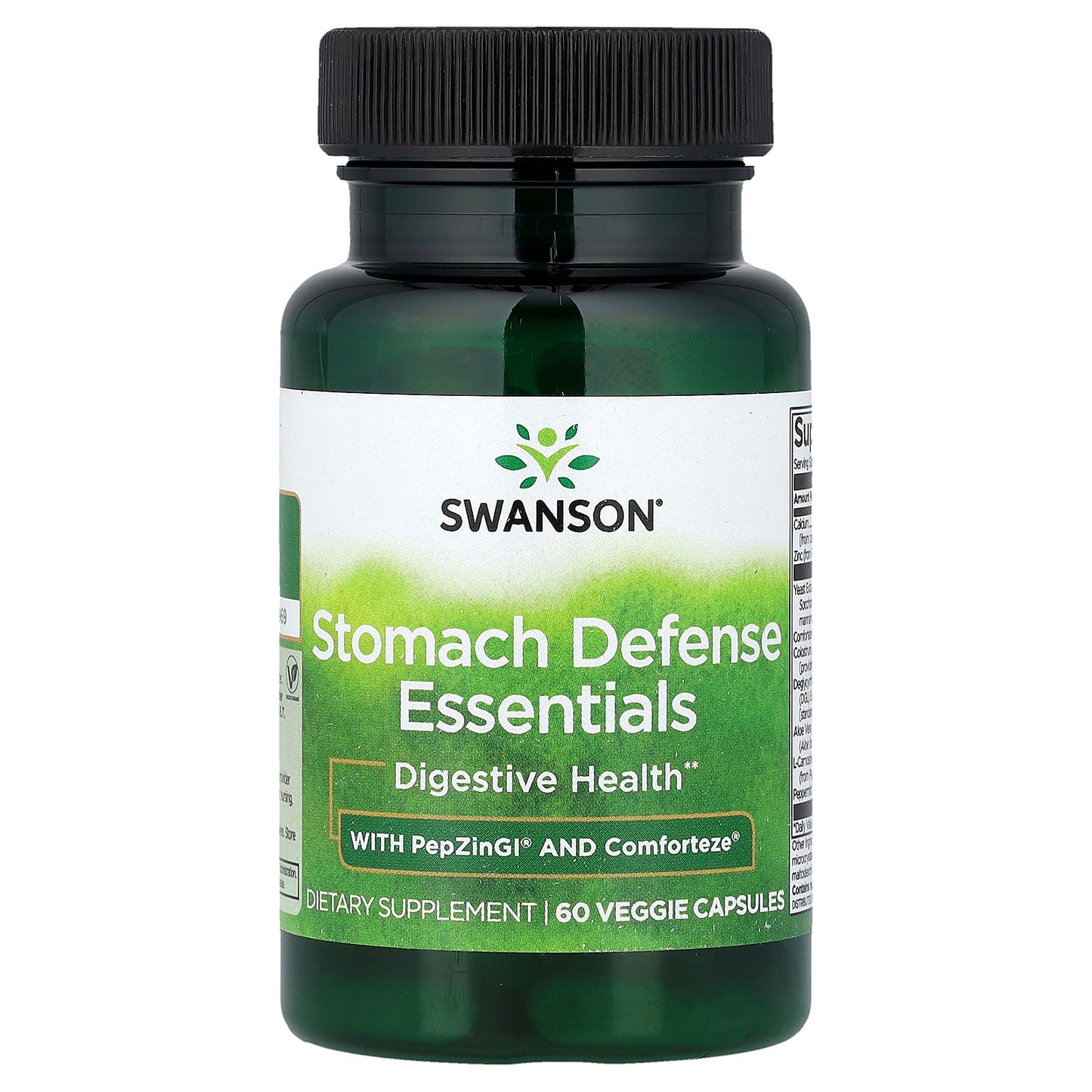Swanson, Stomach Defense Essentials, 60 Veggie Capsules