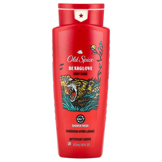 Old Spice, Bearglove, Body Wash, Shower Fresh , 16 fl oz (473 ml)