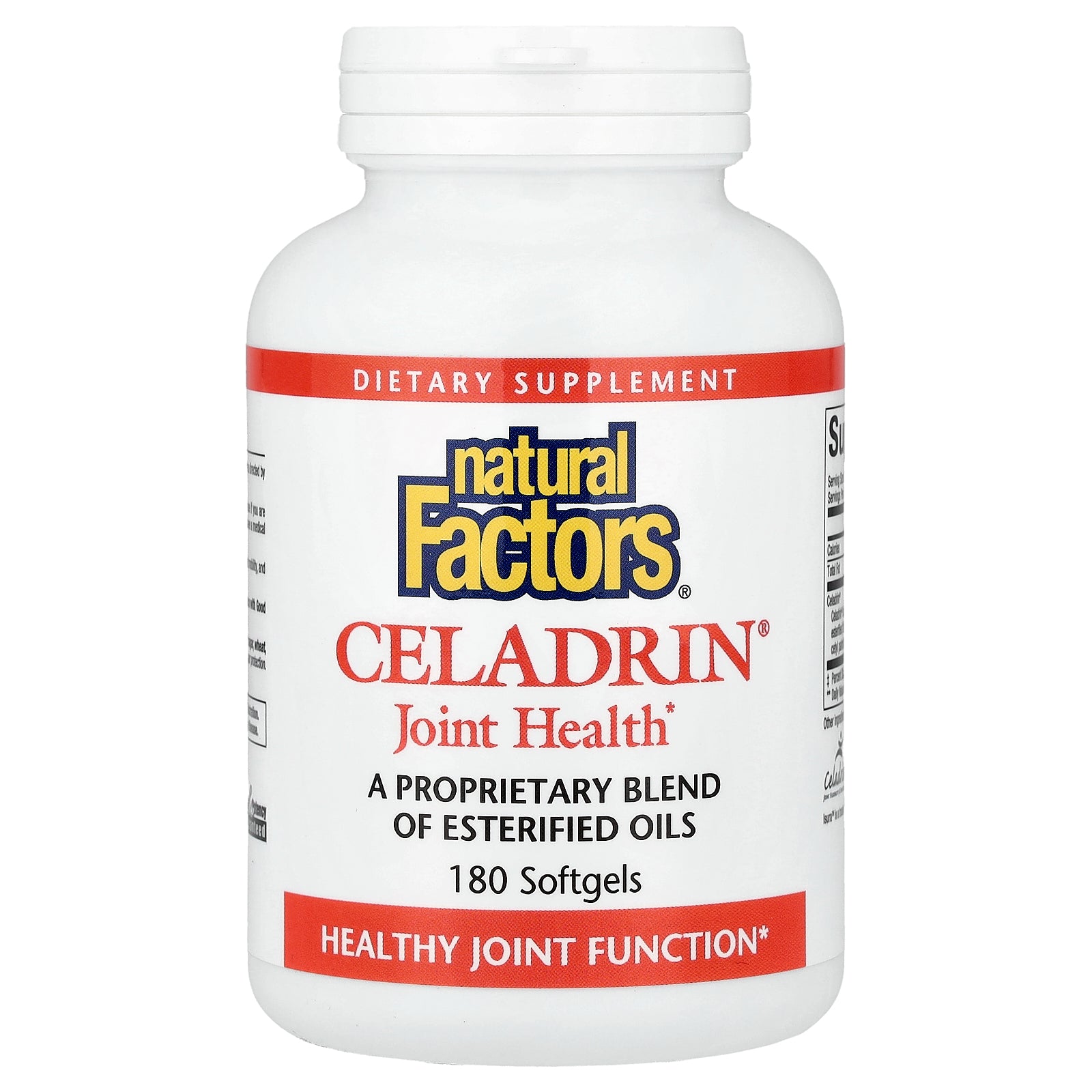 Natural Factors, Celadrin®, Joint Health, 180 Softgels