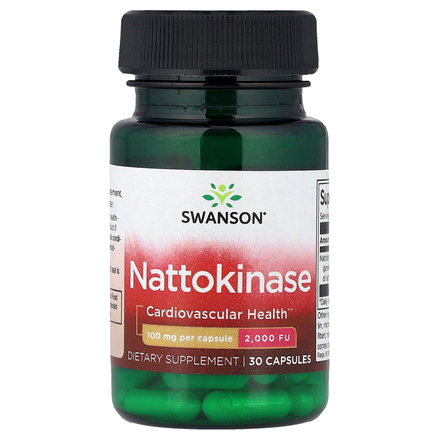 Swanson, Nattokinase, 100 mg , 30 Capsules