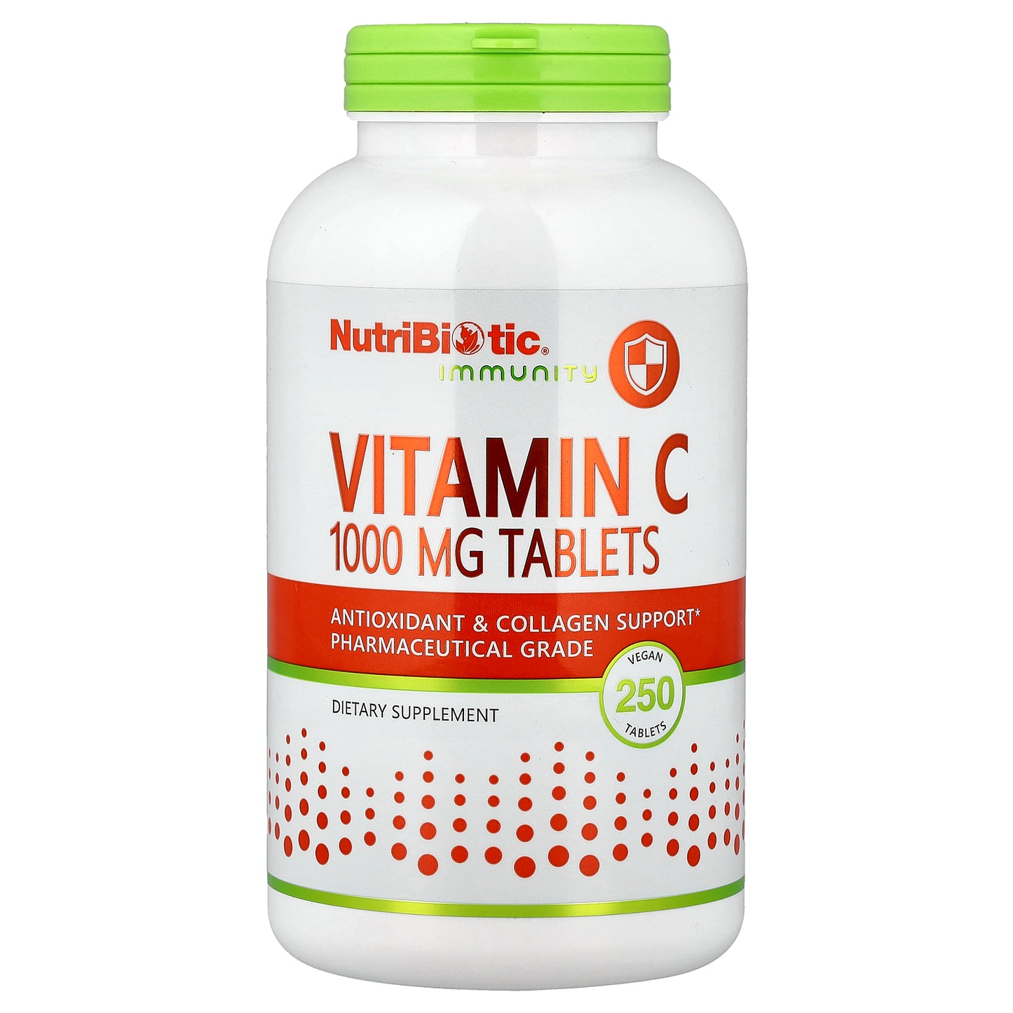 NutriBiotic, Immunity, Vitamin C, 1,000 mg, 250 Vegan Tablets