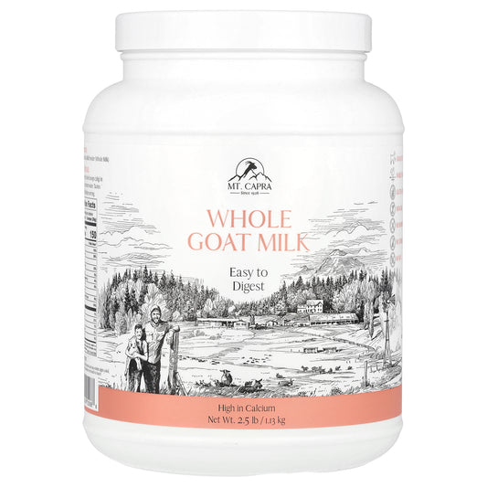 Mt. Capra, Whole Goat Milk, 2.5 lb (1.13 kg)