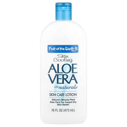 Fruit of the Earth, Skin Care Lotion, Aloe Vera with Naturals, 16 fl oz (473 ml)