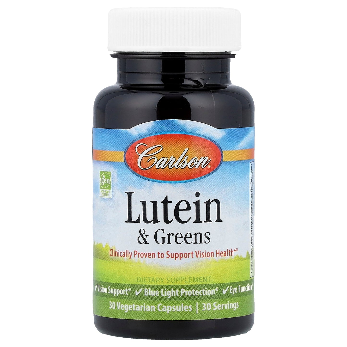 Carlson, Lutein & Greens , 30 Vegetarian Capsules