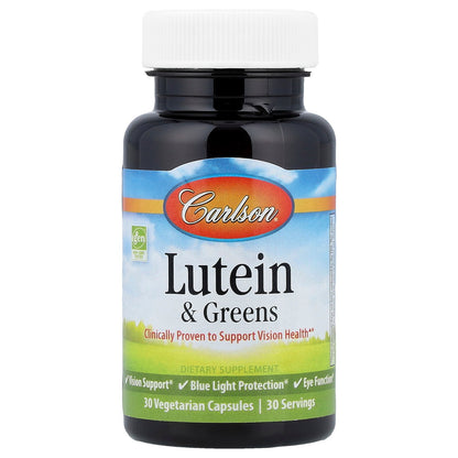 Carlson, Lutein & Greens , 30 Vegetarian Capsules
