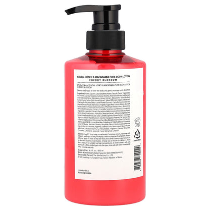 Kundal, Honey & Macadamia, Body Lotion, Cherry Blossom, 16.9 fl oz (500 ml)
