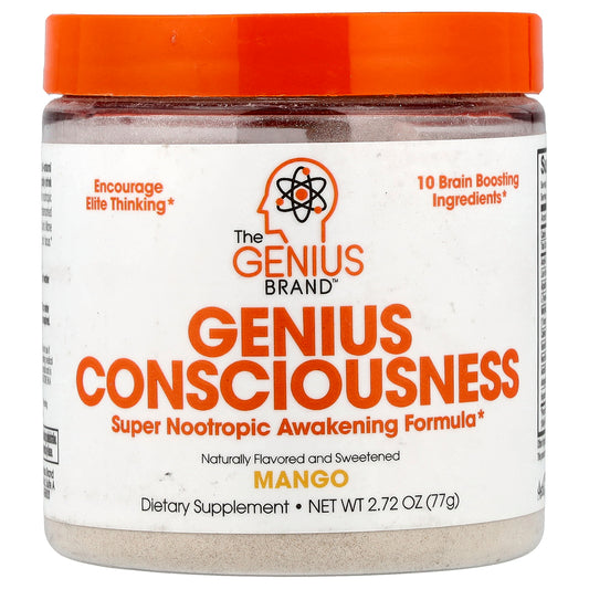 The Genius Brand, Genius Consciousness, Mango, 2.72 oz (77 g)