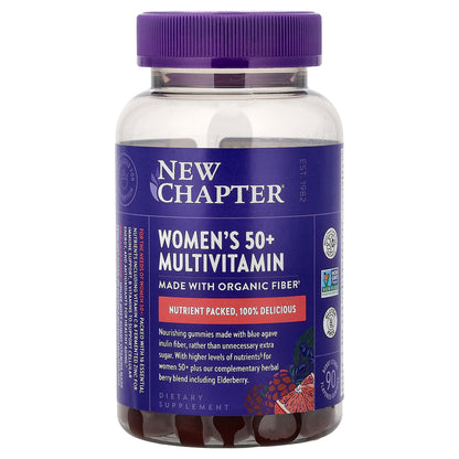 New Chapter, Women's 50+ Multivitamin Gummies, Berry Citrus, 90 Gummies
