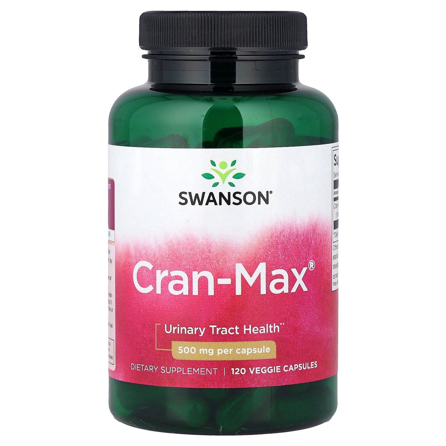 Swanson, Cran-Max®, 500 mg, 120 Veggie Capsules