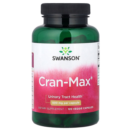 Swanson, Cran-Max®, 500 mg, 120 Veggie Capsules