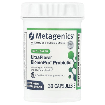 Metagenics, UltraFlora® BiomePro® Probiotics, 105 Billion CFU, 30 Capsules