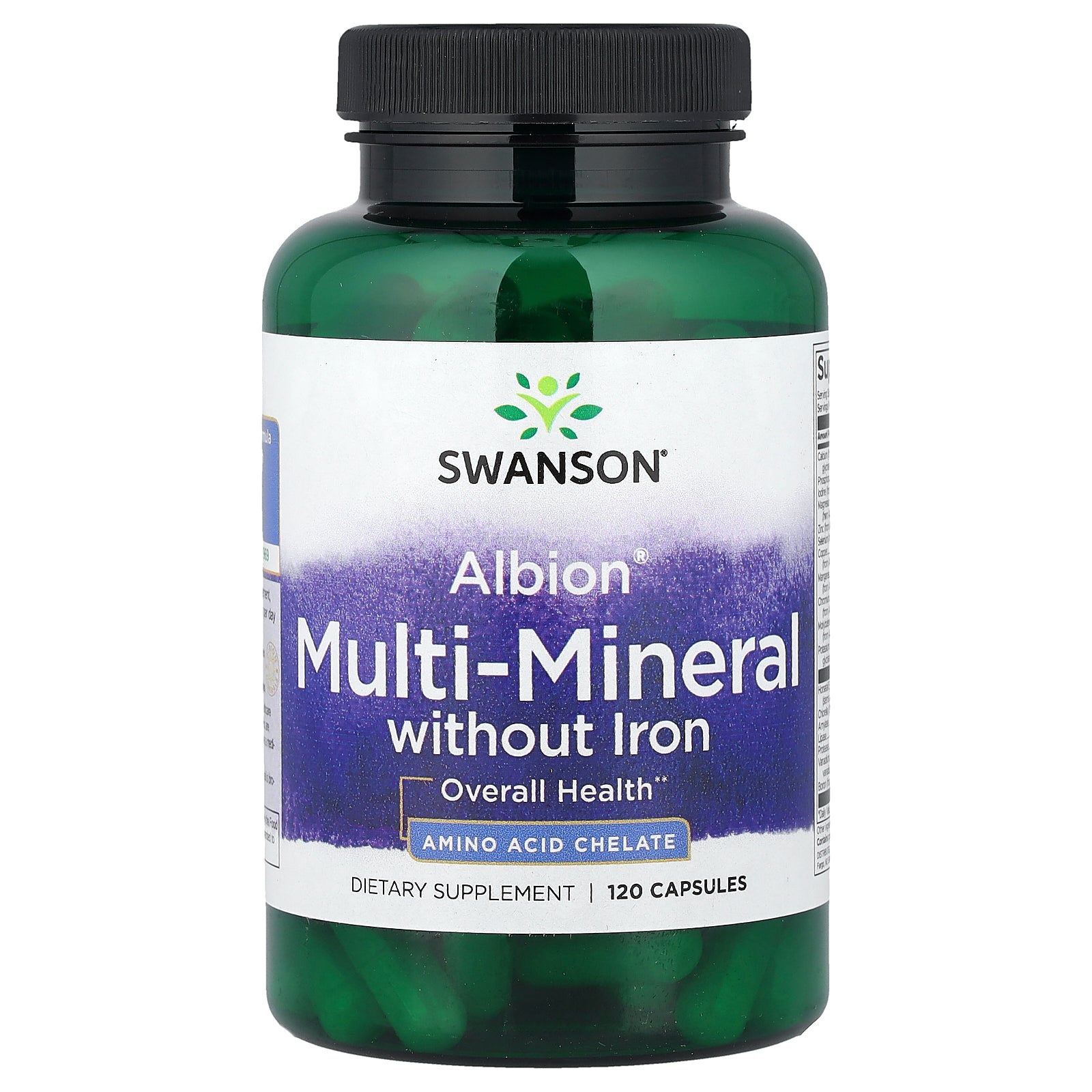 Swanson, Albion® Multi-Mineral without Iron, 120 Capsules