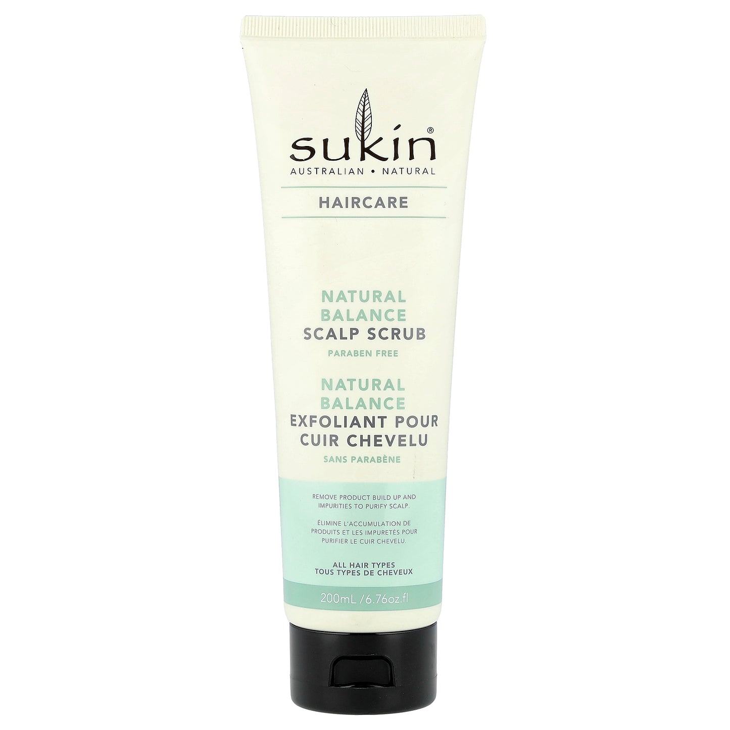 Sukin, Haircare, Natural Balance Scalp Scrub, All Hair Types , 6.76 fl oz (200 ml)