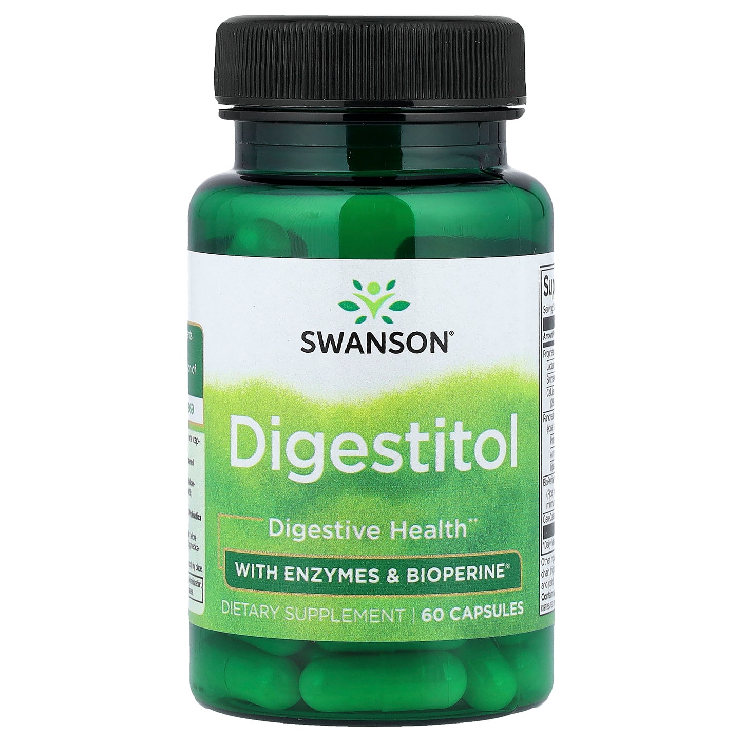 Swanson, Digestitol, 60 Capsules