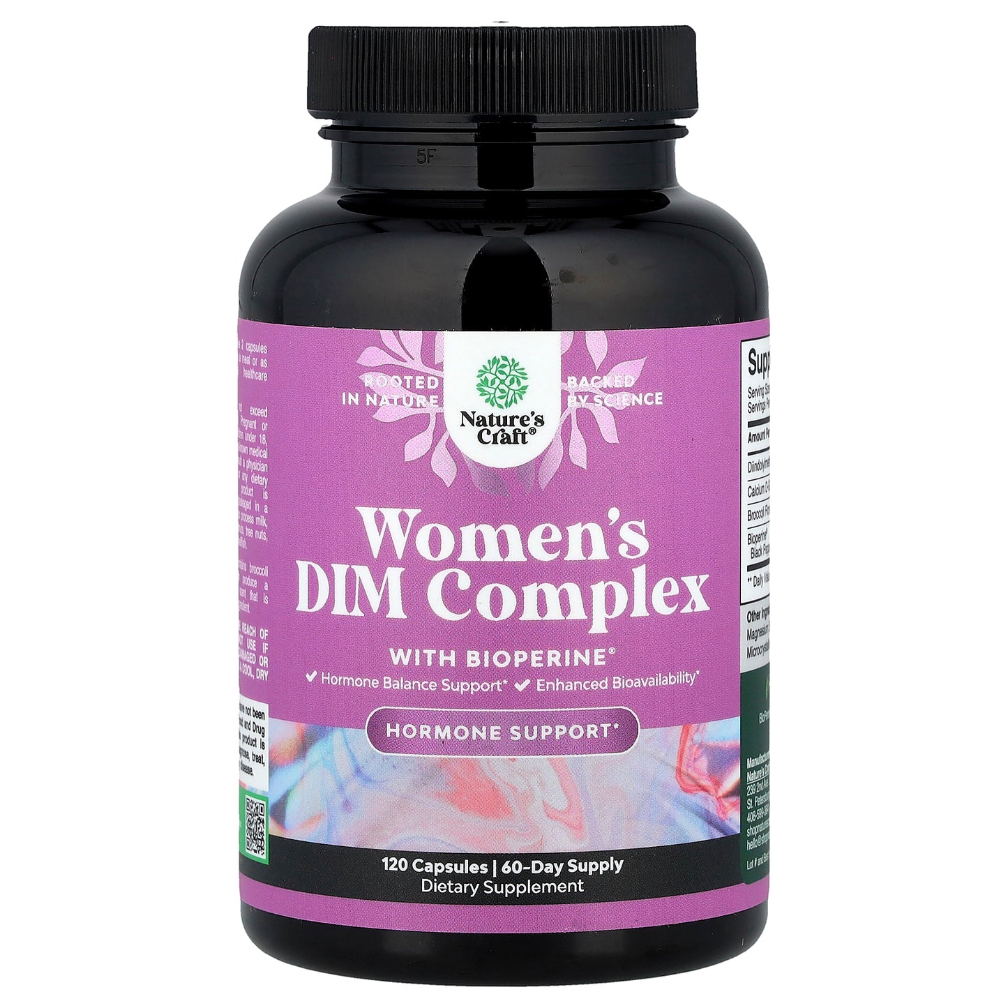 Nature's Craft, Women's DIM Complex with BioPerine®, 120 Capsules