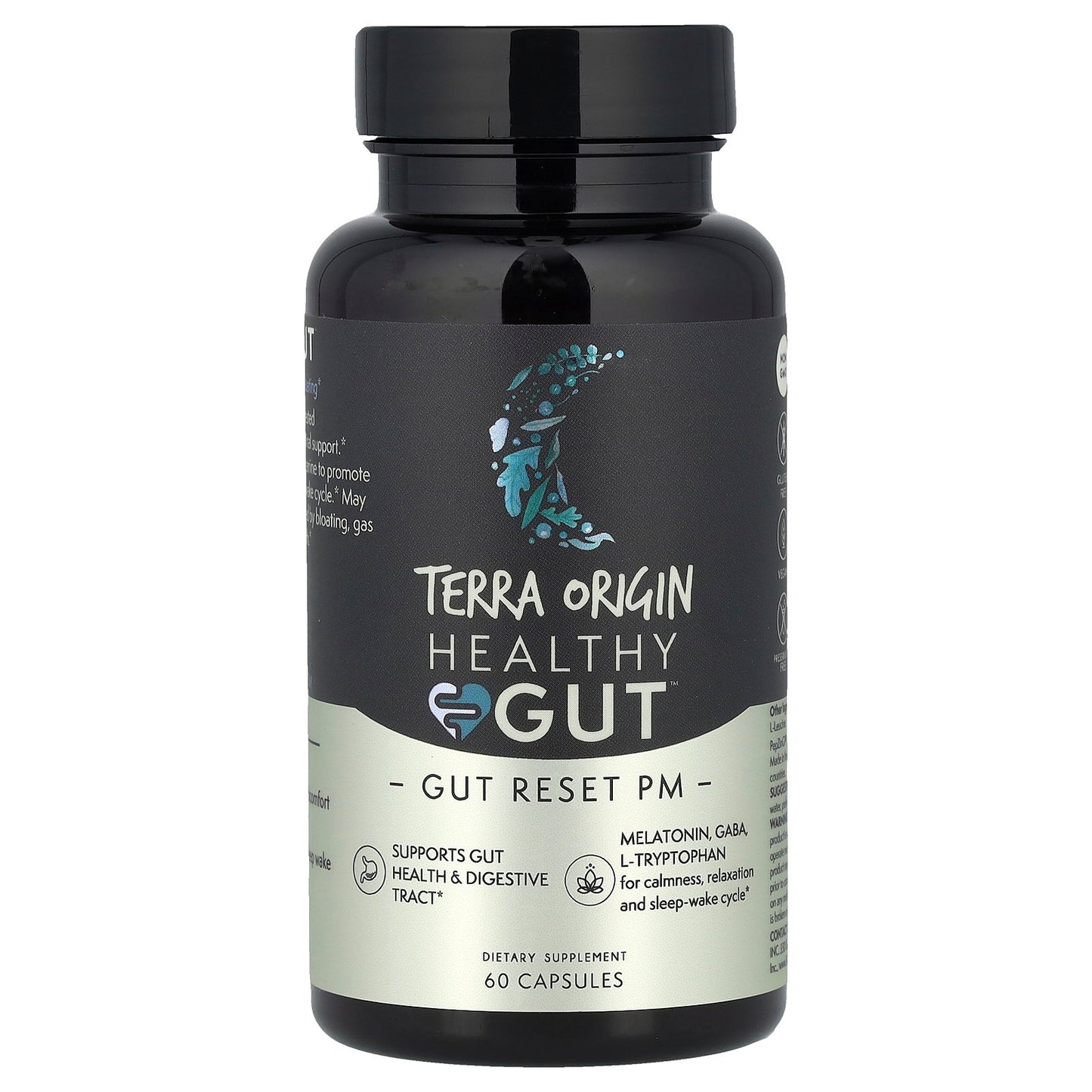 Terra Origin, Healthy Gut™ Reset PM, 60 Capsules