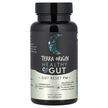 Terra Origin, Healthy Gut™ Reset PM, 60 Capsules