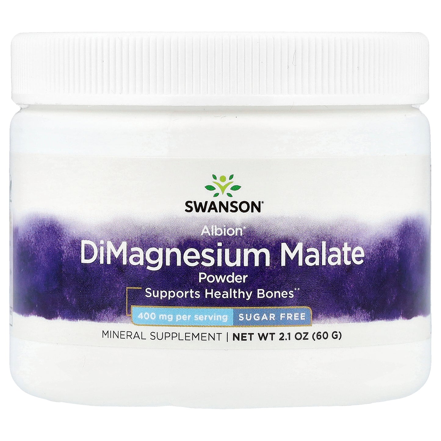 Swanson, DiMagnesium Malate Powder, 2.1 oz (60 g)