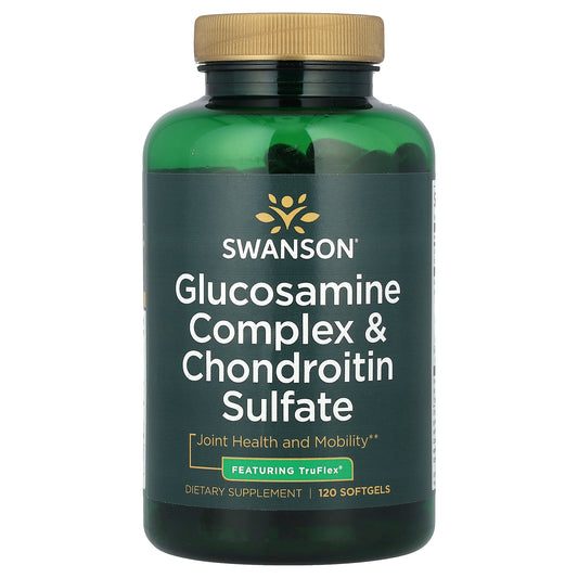 Swanson, Glucosamine Complex & Chondroitin Sulfate, 120 Softgels