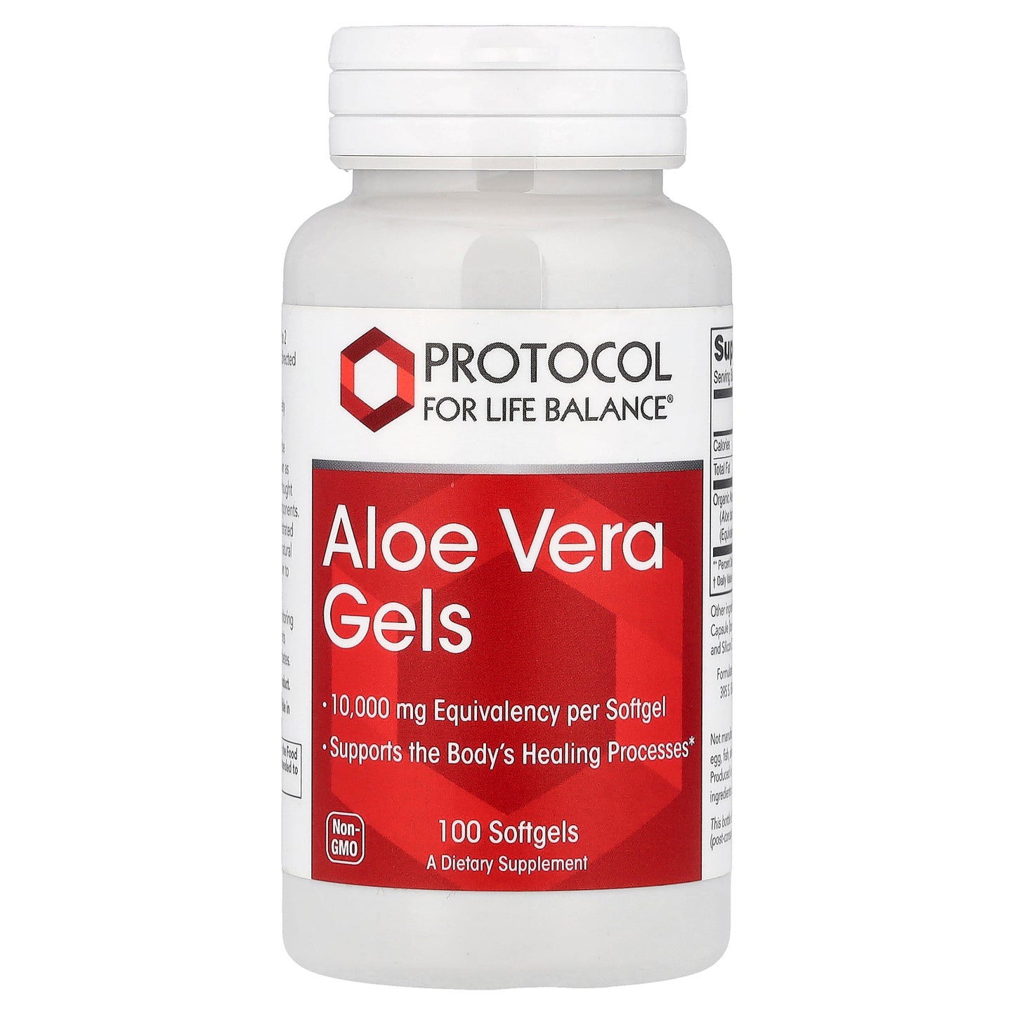 Protocol for Life Balance, Aloe Vera Gels, 10,000 mg, 100 Softgels