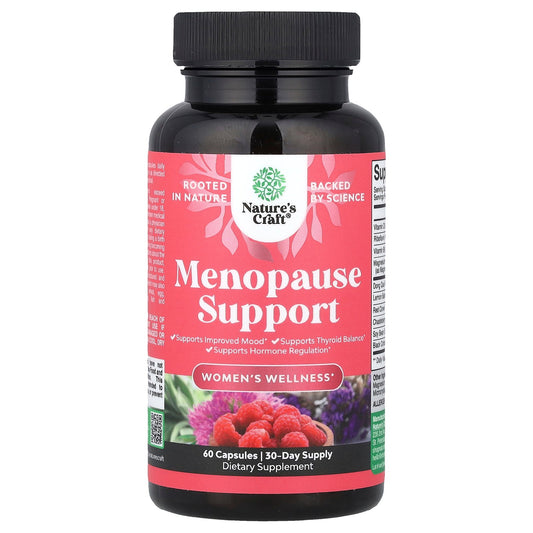 Nature's Craft, Women's Wellness, Menopause Support, 60 Capsules