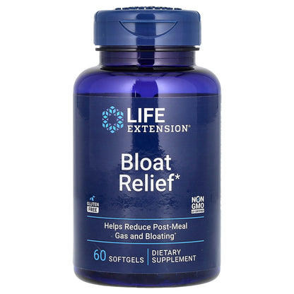 Life Extension, Bloat Relief, 60 Softgels