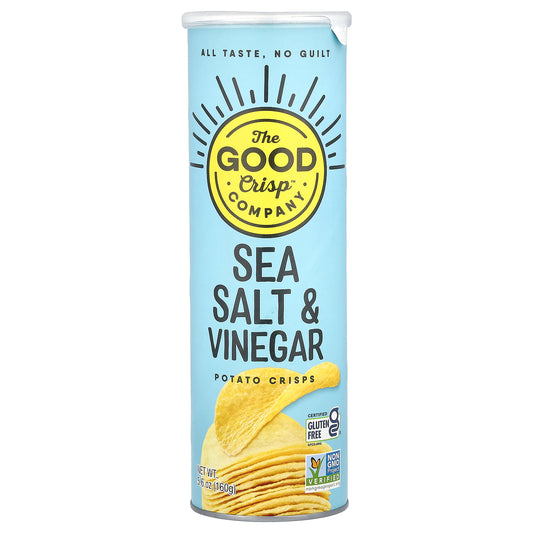 The Good Crisp Company, Potato Crisps, Sea Salt & Vinegar, 5.6 oz (160 g)