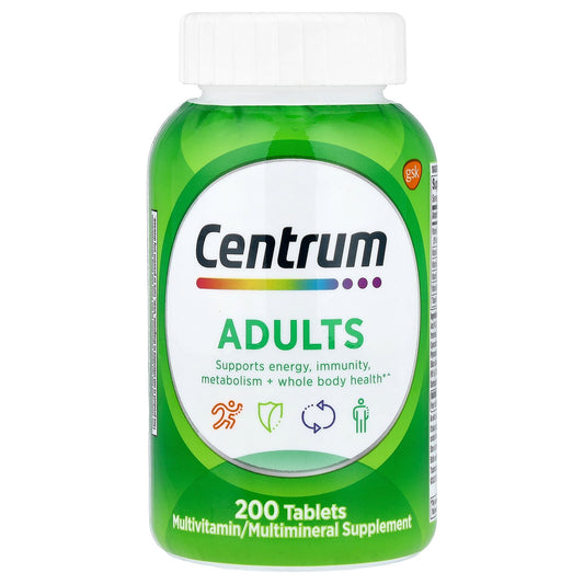 Centrum, Adults Multivitamin, 200 Tablets