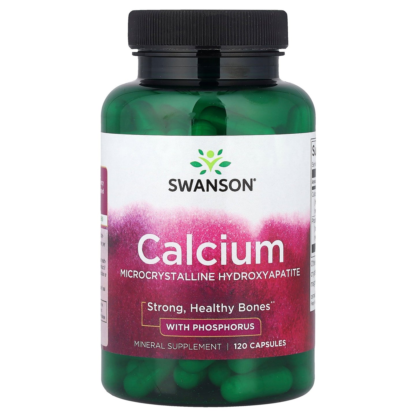 Swanson, Calcium, 120 Capsules