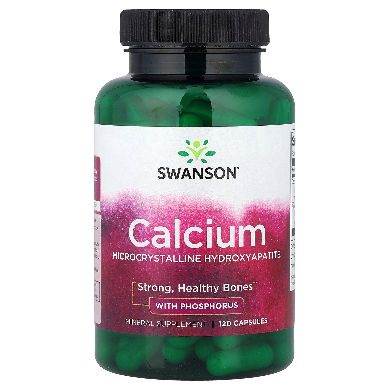 Swanson, Calcium, 120 Capsules