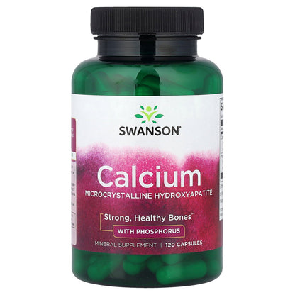 Swanson, Calcium, 120 Capsules