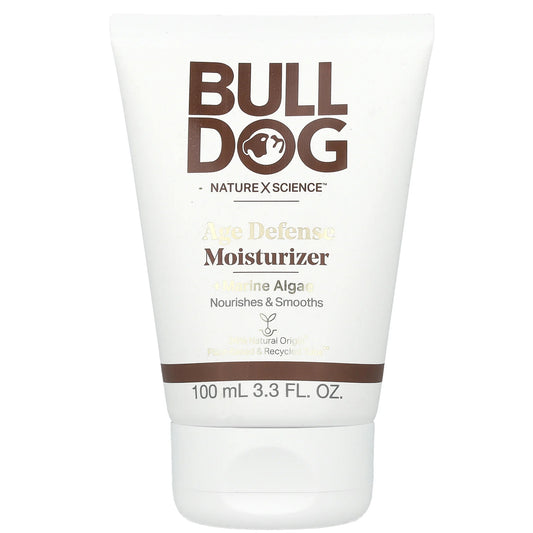 Bulldog Skincare For Men, Age Defense Moisturizer, 3.3 fl oz (100 ml)