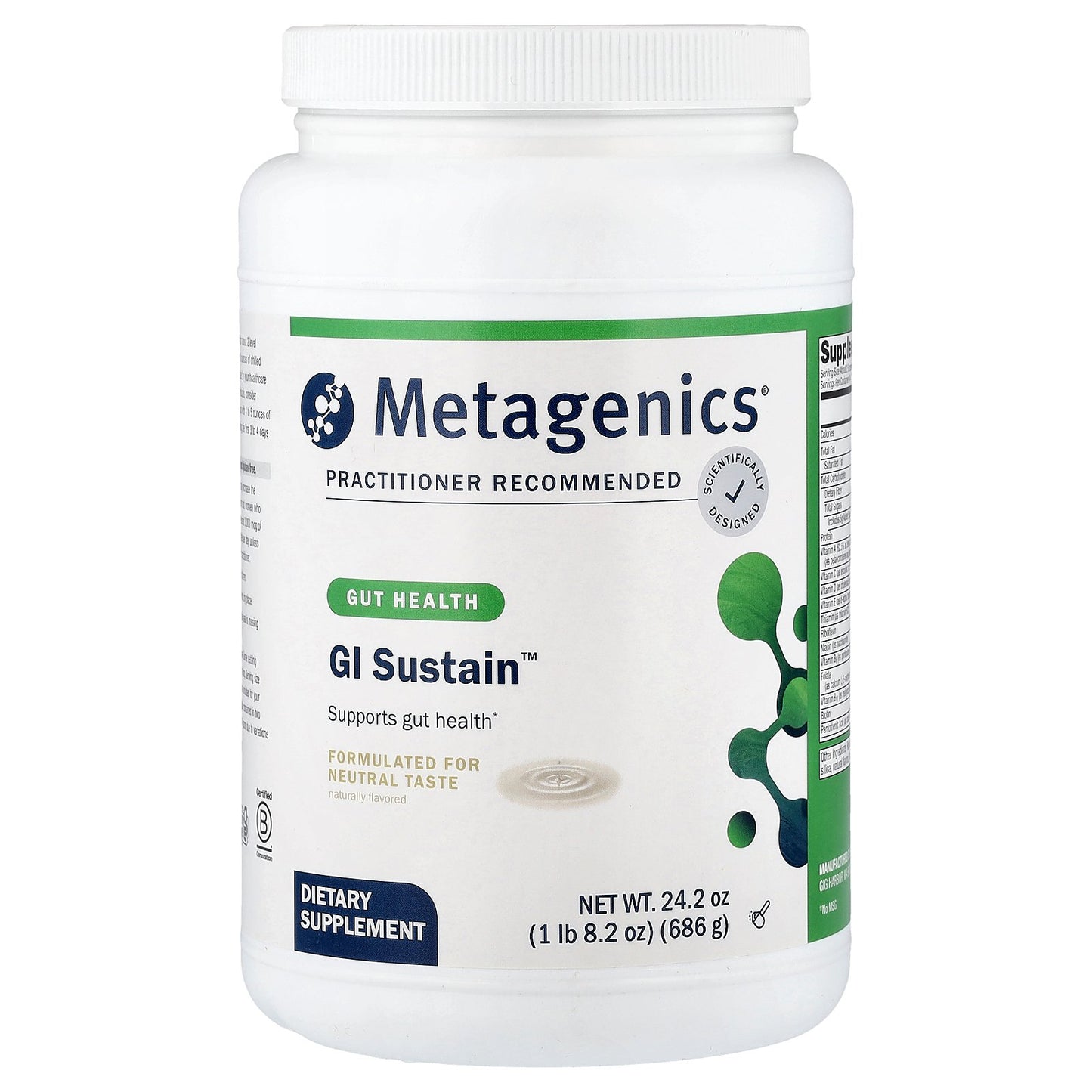 Metagenics, GI Sustain™, 24.2 oz (686 g)
