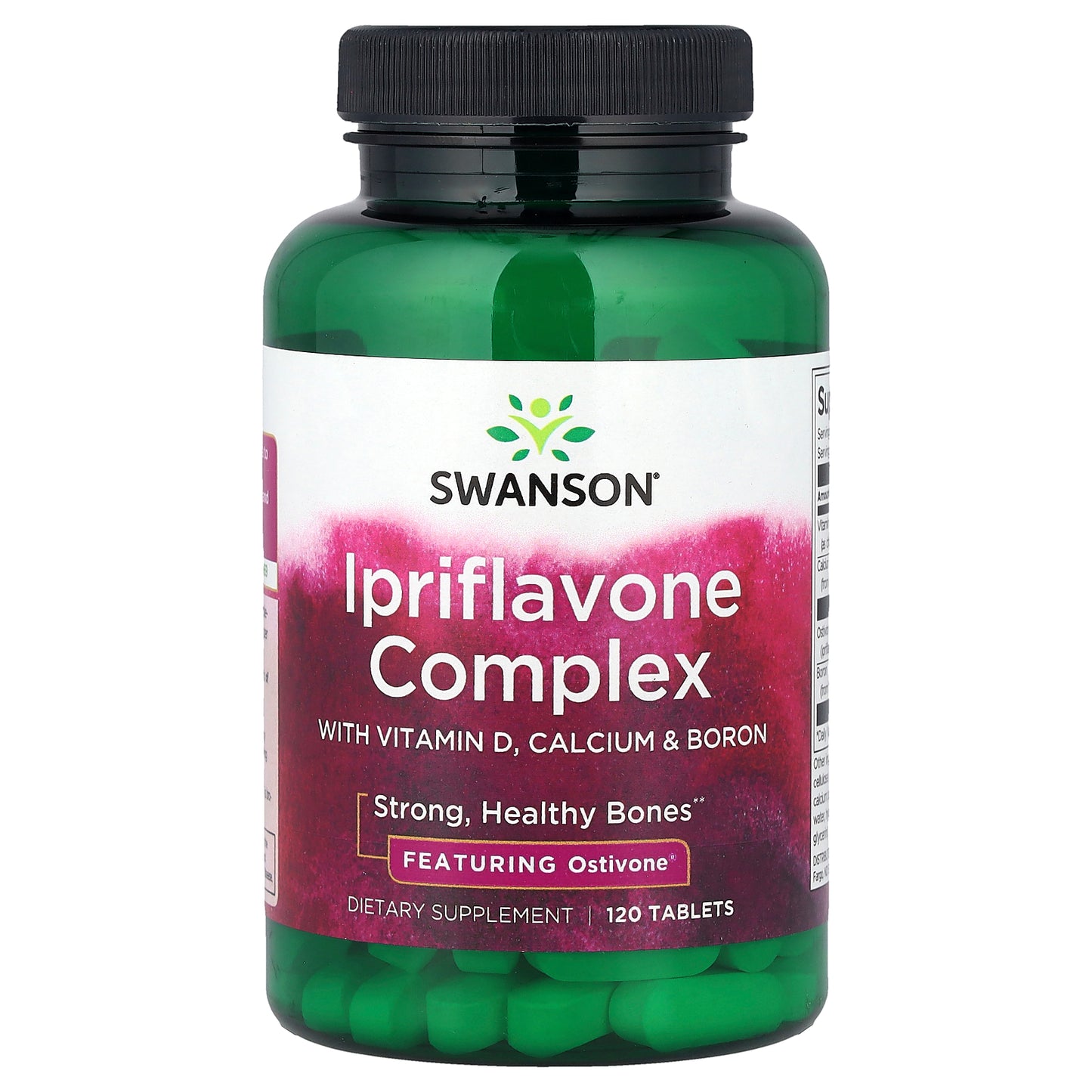 Swanson, Ipriflavone Complex with Vitamin D, Calcium & Boron, 120 Tablets