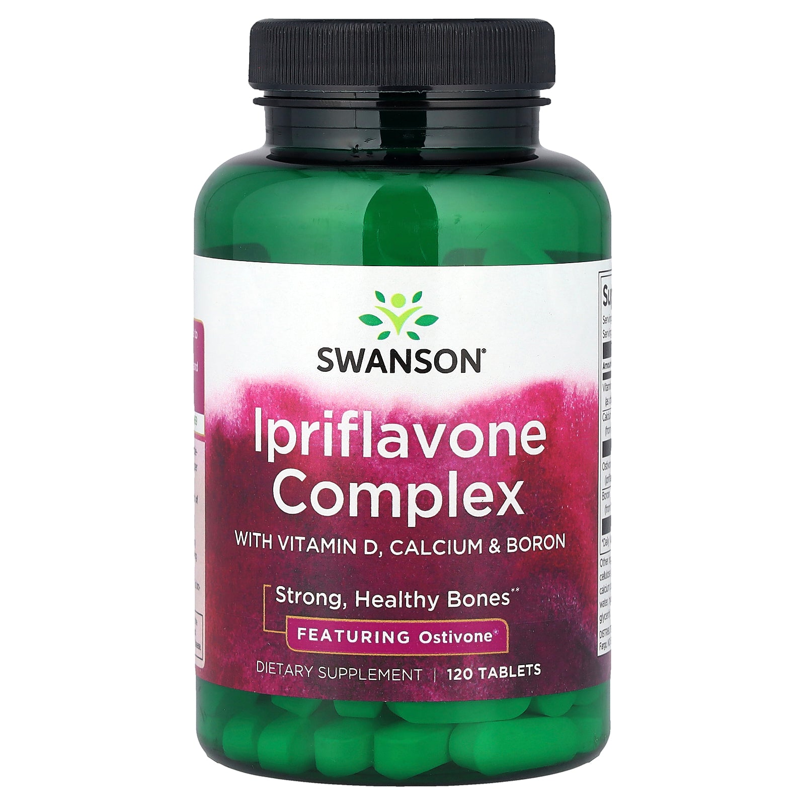 Swanson, Ipriflavone Complex with Vitamin D, Calcium & Boron, 120 Tablets